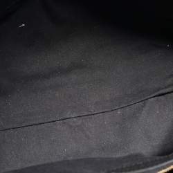 Pre Owned Burberry Black Leather Small Canterbury Tote