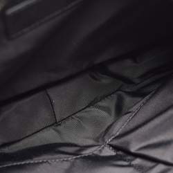 Burberry Black/Beige Nova Check PVC and Patent Leather Hobo