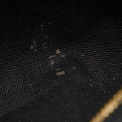 مملوكة مسبقًا Burberry Black/Beige House Check Fabric and Leather Small Canterbury Tote