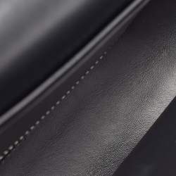 Burberry Grey/Black Canvas and Leather Small Olympia Bumbag
