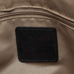 مملوكة مسبقًا Burberry Beige/Black Super Nova Check PVC and Patent Leather Tote