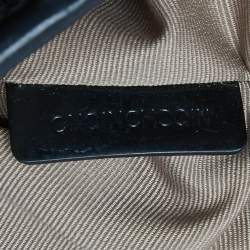 مملوكة مسبقًا Burberry Beige/Black Super Nova Check PVC and Patent Leather Tote