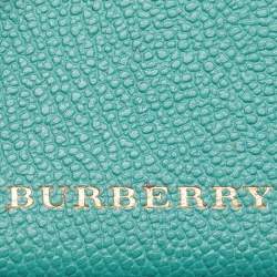 Burberry Multicolor Leather and Coated Canvas Card Holder