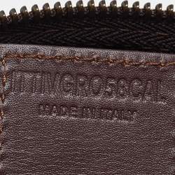 Burberry Brown/Beige Haymarket Coated Canvas and Leather Chester Bowler Bag