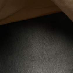 Pre Owned Burberry Off White Canvas Large Society Tote