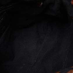 مملوكة مسبقًا حقيبة كروس بربري ليتل كراش كانفاس وجلد بني/بيجإحتكاكات