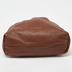 مملوكة مسبقًا حقيبة كروس بربري ليتل كراش كانفاس وجلد بني/بيجإحتكاكات