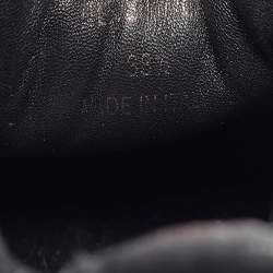 Burberry Black/Beige Supernova Canvas and Leather  Low Top Sneakers Size 38.5
