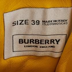 Burberry Multicolor Leather and Suede Tor Hiking Boots Size 39