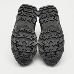 Pre Owned Burberry Black Nylon and Rubber Arthur Sneakers Size 39