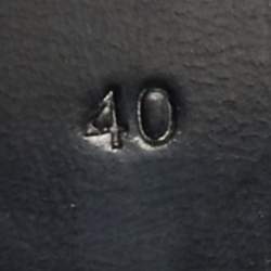 مملوكة مسبقًا Burberry Westella Size 40 Black Leather Ankle Length Boots