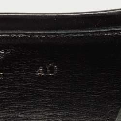 مملوكة مسبقًا Burberry Beige/Black Canvas House Check Ballet Flats Size 40