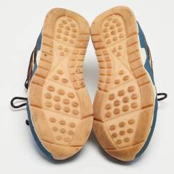 Burberry Multicolor Canvas Low Top Sneakers Size 39