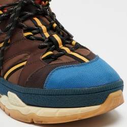 Burberry Multicolor Canvas Low Top Sneakers Size 39