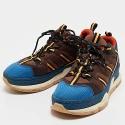 Burberry Multicolor Canvas Low Top Sneakers Size 39