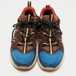 Burberry Multicolor Canvas Low Top Sneakers Size 39