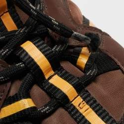 Burberry Multicolor Canvas Low Top Sneakers Size 39