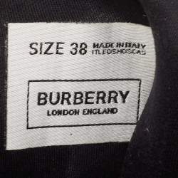 Burberry Red Nylon and Rubber Arthur Sneakers Size 38