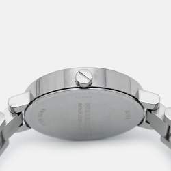 Burberry Silver Stainless Steel Heritage BU1181 Women's Wristwatch 33 mm