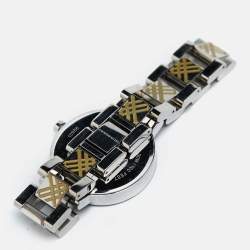Burberry Silver Stainless Steel Heritage BU1181 Women's Wristwatch 33 mm