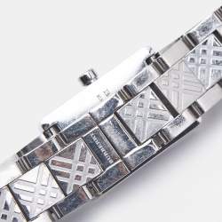 Burberry Silver Stainless Steel Heritage BU1170 Women's Wristwatch 19 mm