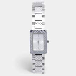 Burberry Silver Stainless Steel Heritage BU1170 Women's Wristwatch 19 mm