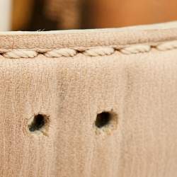 مملوكة مسبقًا ساعة يد نسائية بربري ذا سيتي BU9109 شامبين روز غولد مطلي ستانلس ستيل جلد 34 مم