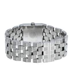 Pre Owned Burberry Silver Stainless Steel BU4735 Women's Wristwatch 22.50 mm