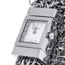 Pre Owned Burberry Stainless Steel BU5600 Multi-Chain Bracelet Women's Wristwatch 20 mm