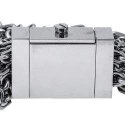 Pre Owned Burberry Stainless Steel BU5600 Multi-Chain Bracelet Women's Wristwatch 20 mm