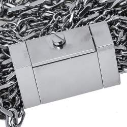 Pre Owned Burberry Stainless Steel BU5600 Multi-Chain Bracelet Women's Wristwatch 20 mm