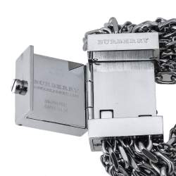 Pre Owned Burberry Stainless Steel BU5600 Multi-Chain Bracelet Women's Wristwatch 20 mm
