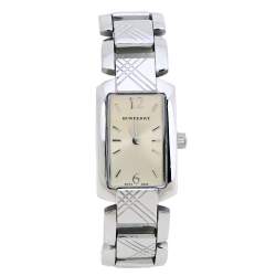 Burberry Champagne Stainless Steel Signature BU4212 Women's Wristwatch 18MM