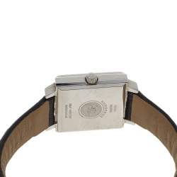 Burberry Silver Stainless Steel and Leather Nova Check BU2003 Women's Wristwatch 24 mm