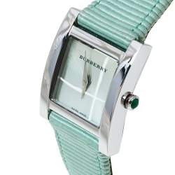 Burberry Green Stainless Steel BU4308 Women's Wristwatch 22MM
