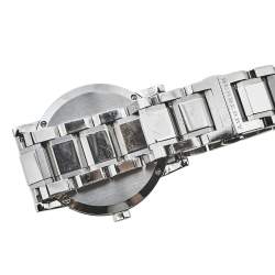 Pre Owned Burberry Black Stainless Steel The City BU9001 Unisex Wristwatch 38 mm