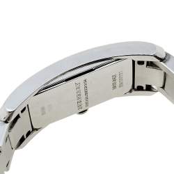 Pre Owned ساعة يد نسائية بربري بي يو1090 كوارتز ستانلس ستيل فضية 25 مم