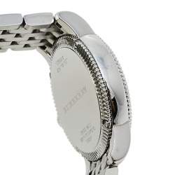 Pre Owned Burberry White Stainless Steel Utilitarian BU7856 Women's Wristwatch 30 MM