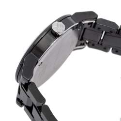 Pre Owned Burberry Black Ceramic BU9181 Women's Wristwatch 34 mm