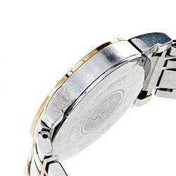 Burberry Silver Two Tone Stainless Steel Heritage BU1359 Women's Wristwatch 28 mm