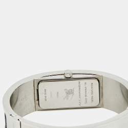 Burberry Silver Stainless Steel Canvas 14300L Women's Wristwatch 19 mm