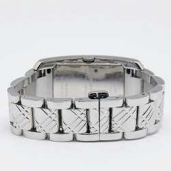 مملوكة مسبقًا Burberry Silver Stainless Steel BU1090 Women's Wristwatch 25 mm