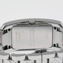 مملوكة مسبقًا Burberry Silver Stainless Steel BU1090 Women's Wristwatch 25 mm