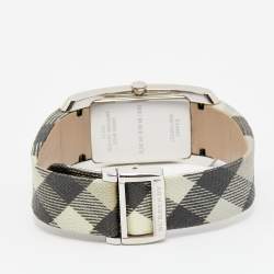 Burberry Black Stainless Steel Canvas Nova BU9405 Women's Wristwatch 25 mm