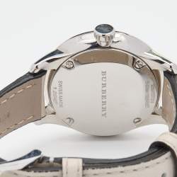Burberry Champagne Stainless Steel Leather Classic BU10105 Women's Wristwatch 32 mm 