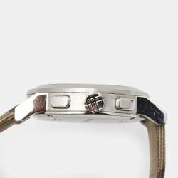 Burberry Champagne Stainless Steel Leather The City BU9358 Unisex Wristwatch 42 mm