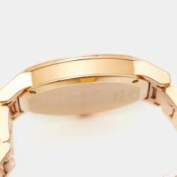 Burberry Beige Rose Gold Plated Stainless Steel The City BU9034 Women's Wristwatch 38 mm