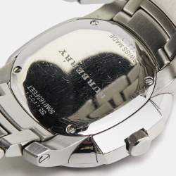 Burberry Mother Of Pearl Stainless Steel Diamond The Britain BBY1801 Women's Wristwatch 32 mm