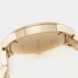 Burberry Champagne Gold Plated Stainless Steel The City BU9145 Women's Wristwatch 34 mm