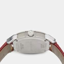 Burberry Silver Stainless Steel Leather The City BU9122 Women's Wristwatch 35 mm